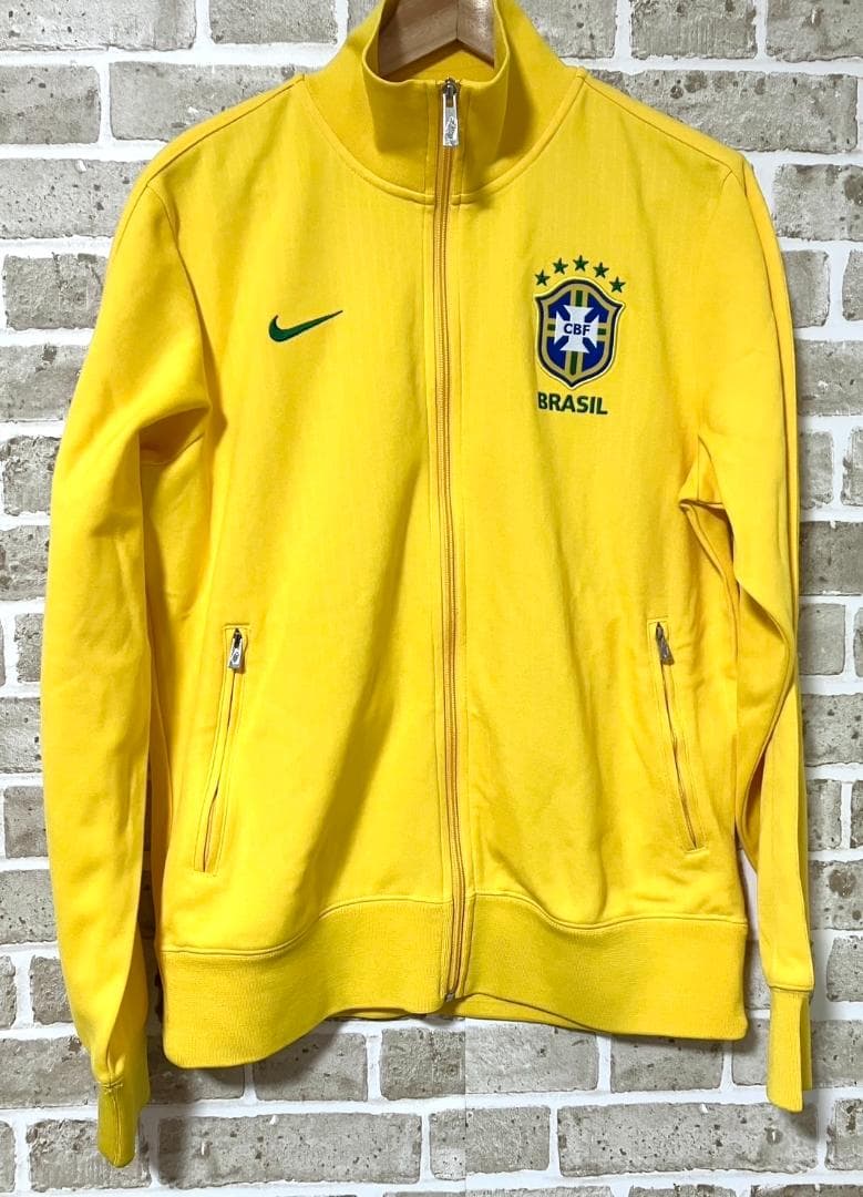 【24時間以内/匿名配送】ナイキ ブラジル代表 トラックジャケット Mサイズ