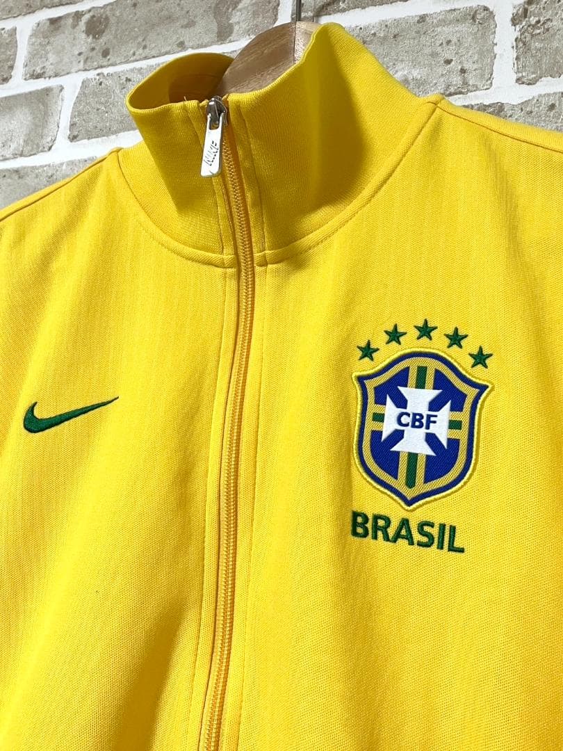 【24時間以内/匿名配送】ナイキ ブラジル代表 トラックジャケット Mサイズ