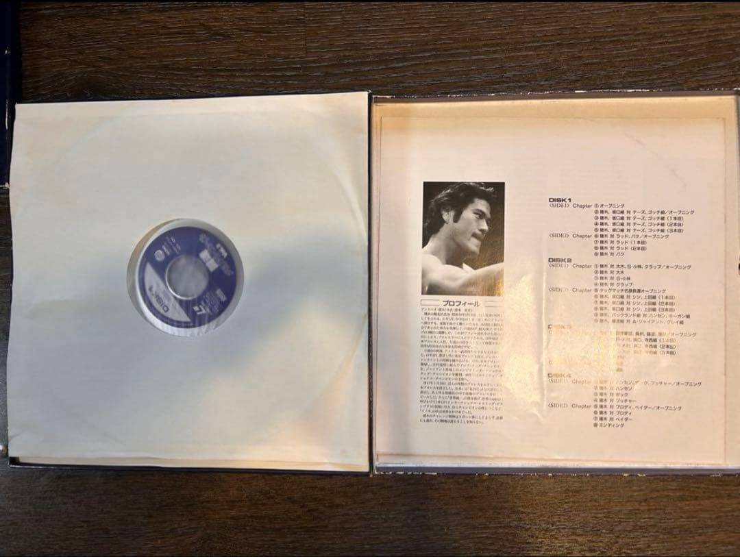 レーザーディスク　007シリーズ、闘魂メモリアル、仁義なき戦い、松田聖子等