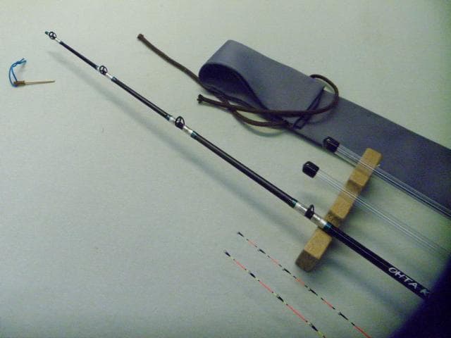 ★(1110)手作り・カセ・筏竿(151cm)【新製品】【￥27,000を】