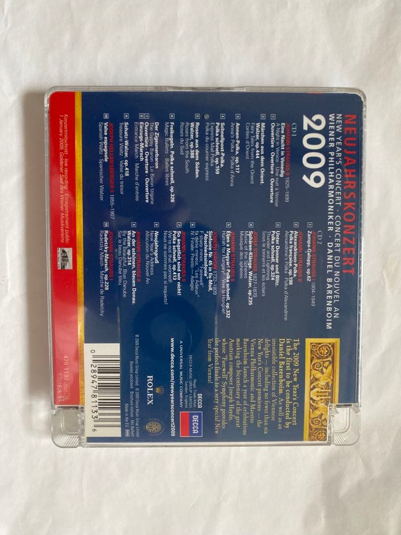 ニューイヤーコンサート 2002-2014 10本CD