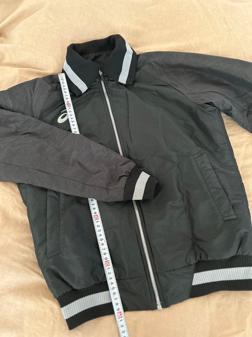 asics アシックス ゴールドステージ グラウンドコート　黒M グラコン野球