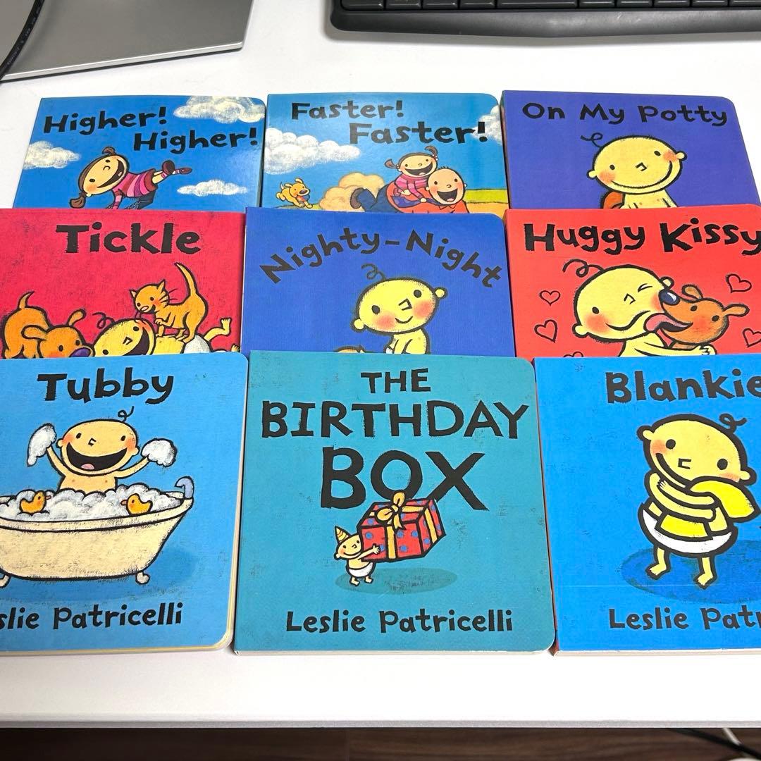 Leslie Patricelli 英語 絵本 9冊セット
