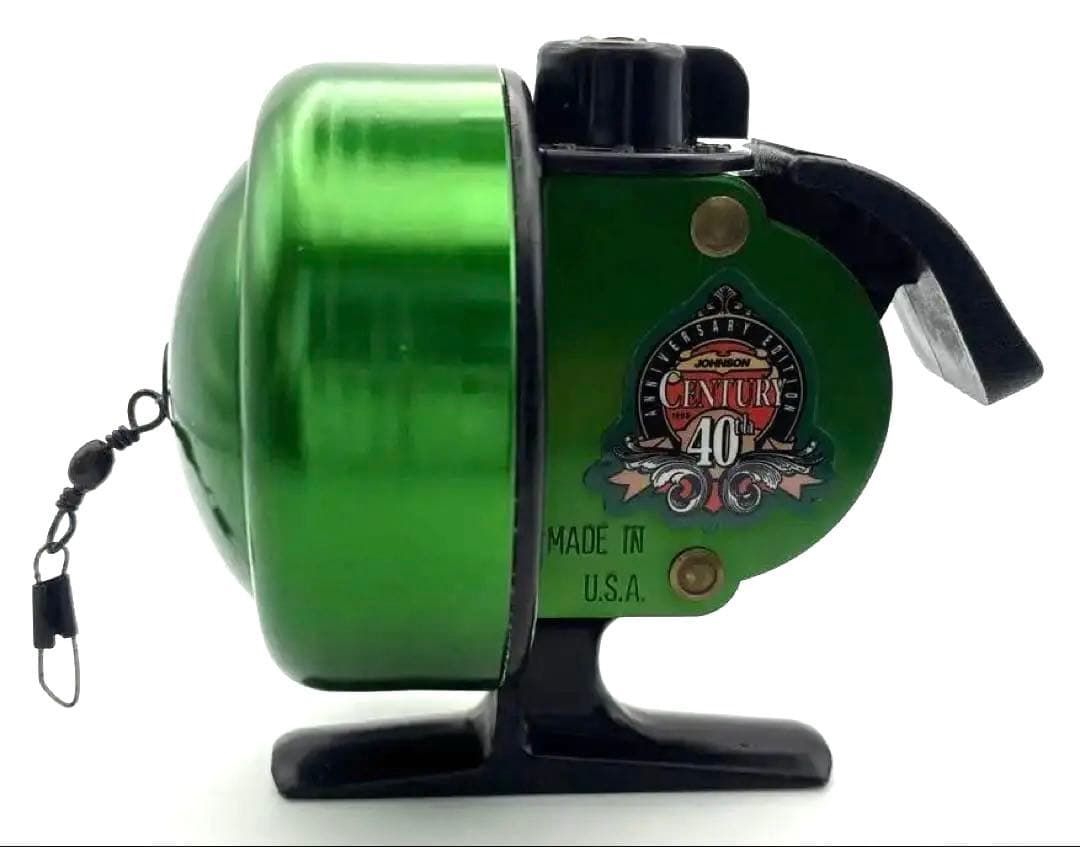 美品 ジョンソン 40周年記念モデル スピンキャストリール