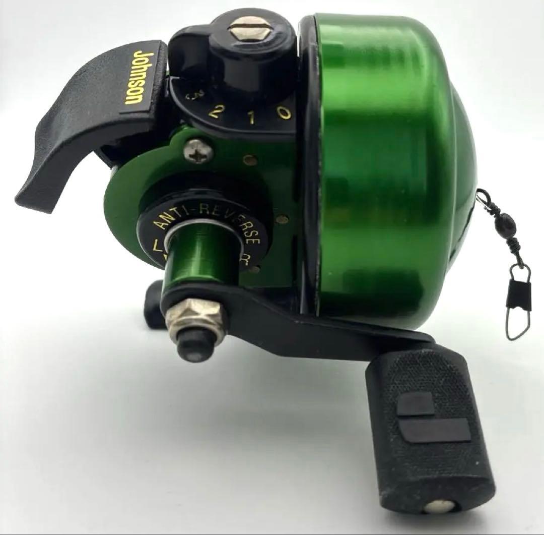 美品 ジョンソン 40周年記念モデル スピンキャストリール