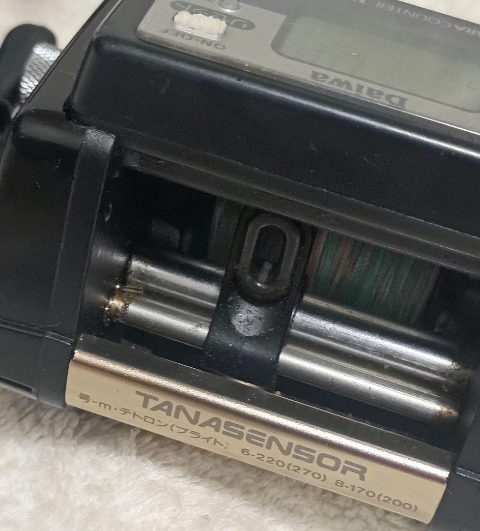 ダイワタナセンサーGS-50&X400デジタル深度カウンター付両軸リール