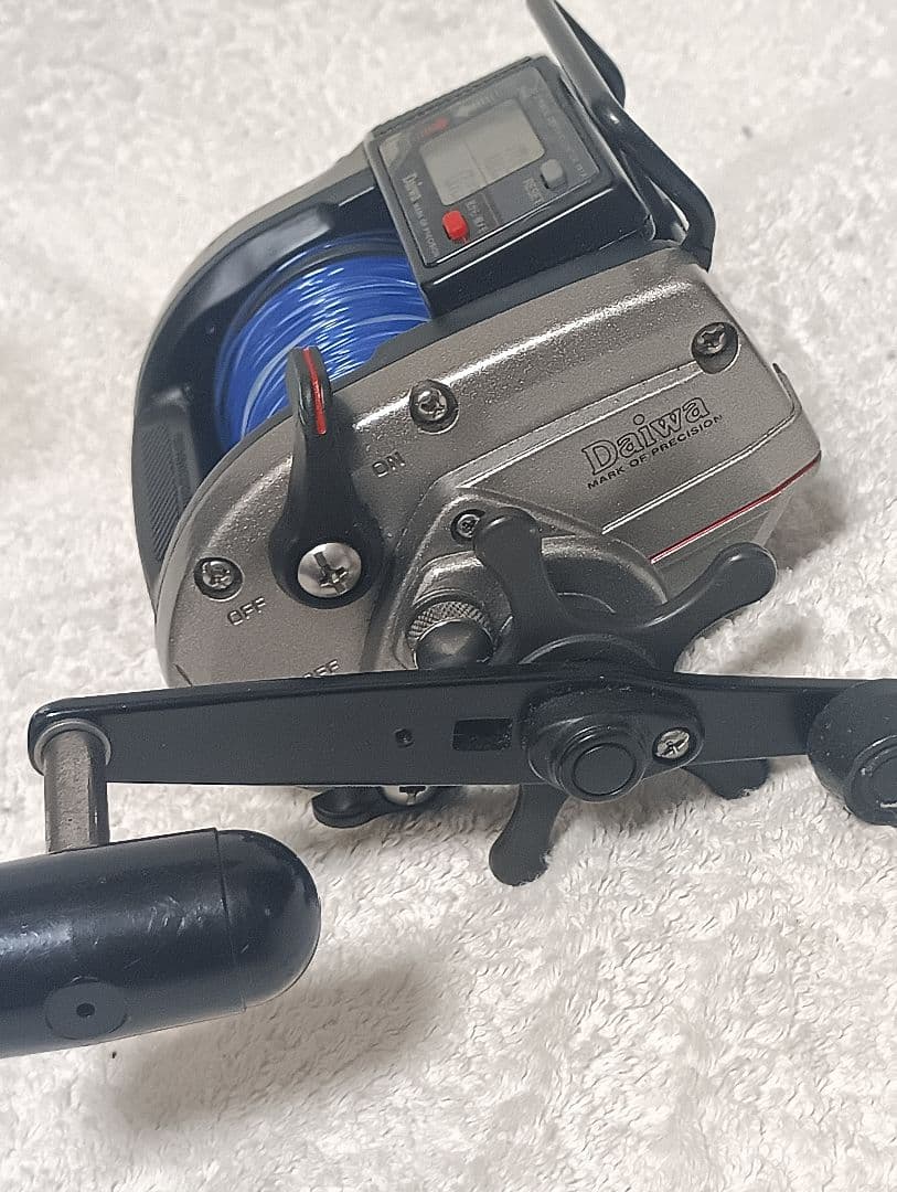 ダイワタナセンサーGS-50&X400デジタル深度カウンター付両軸リール