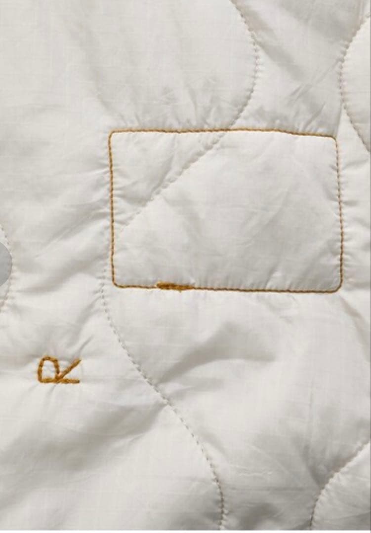 ４５Ｒナイロンリップのキルトポンチョ