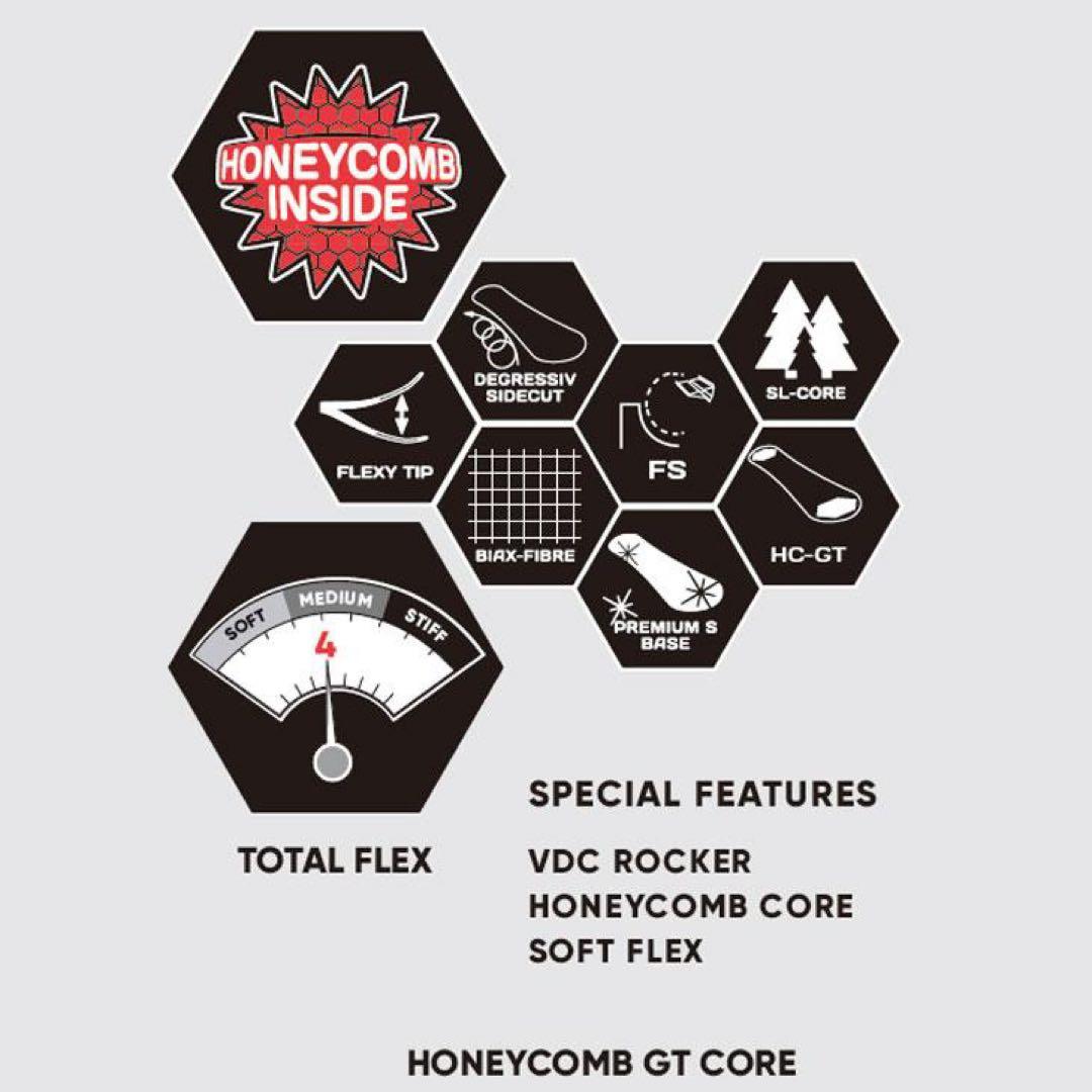 未使用品　FNTC CAT 150cm グラトリ　スノーボード　ボード