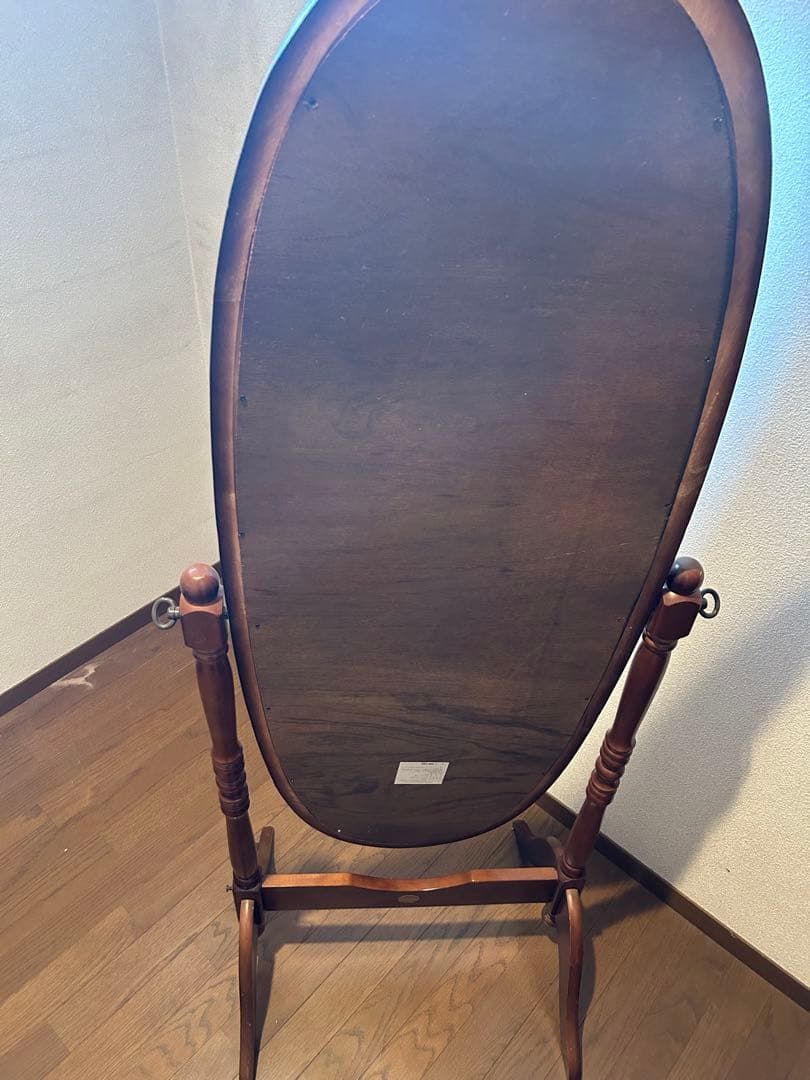 【4月15日まで出品】FURNIPLUS 木製スタンドミラー即購入OK値下げ不可