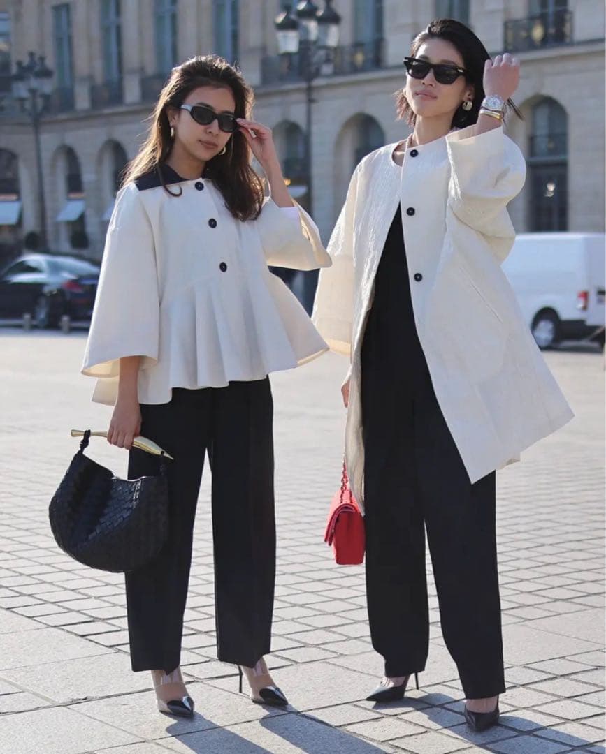 新品未使用　gypsohila ジプソフィア　PeplumCape