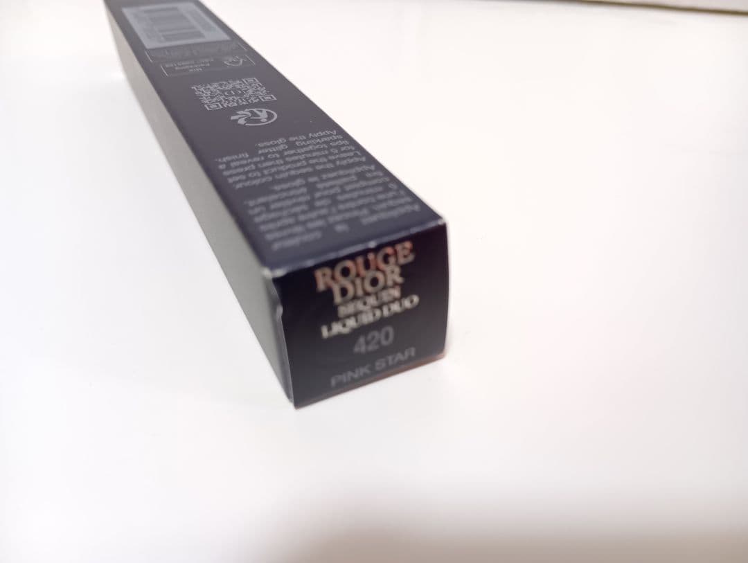ルージュ ディオール シークイン リキッド デュオ 420 ピンク スター