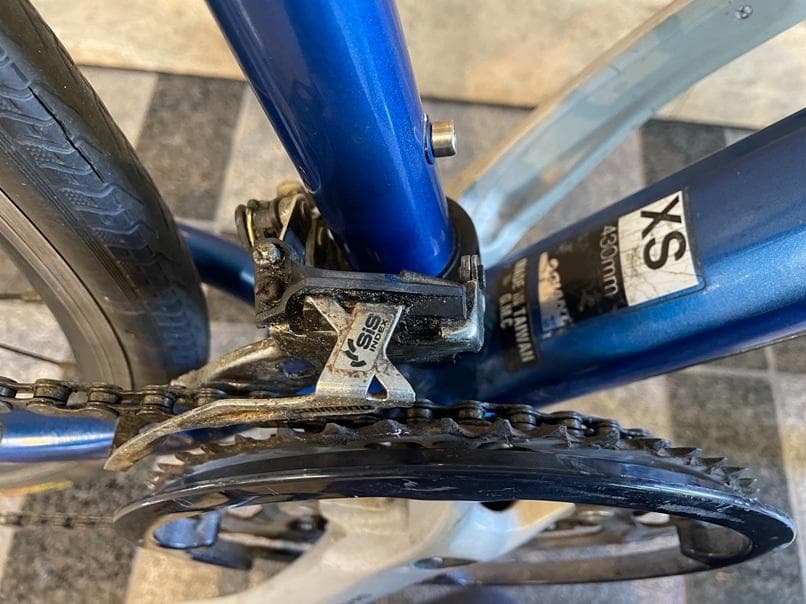 GIANT-escapeRX青-クロスバイクXSサイズ-手渡しのみでお願いします