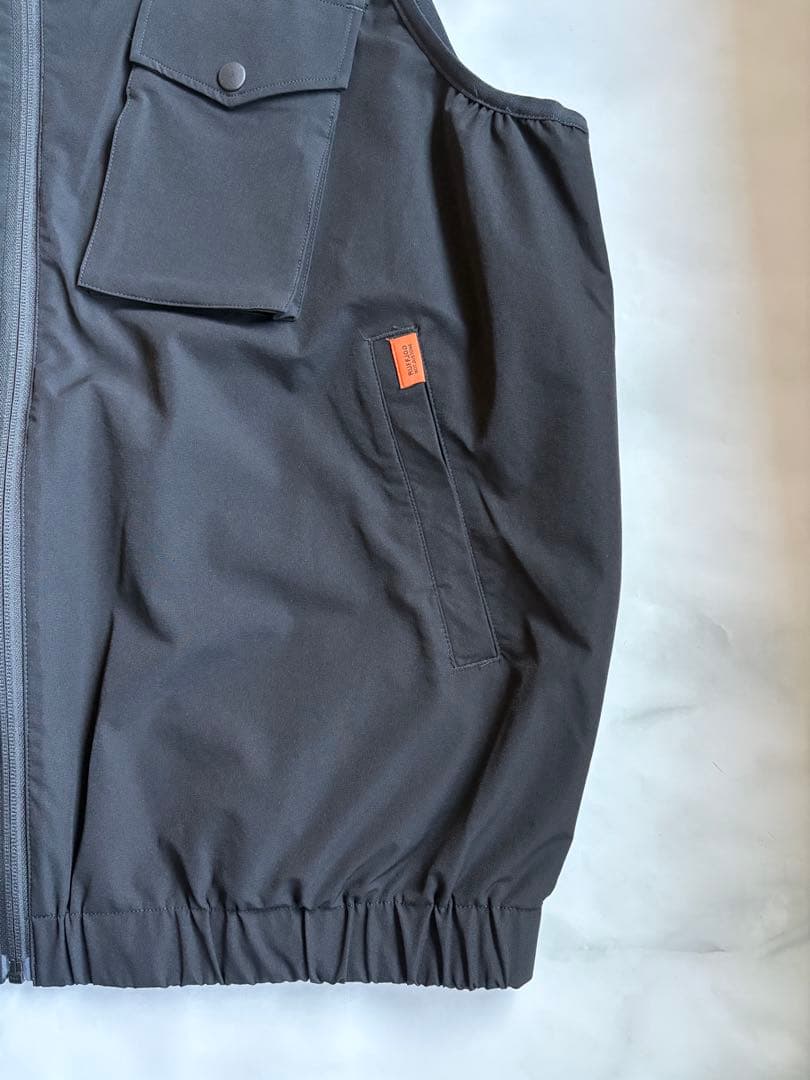 ラフロッグRUFLOG FLEX PLAYFIELD VESTベスト ブラックL