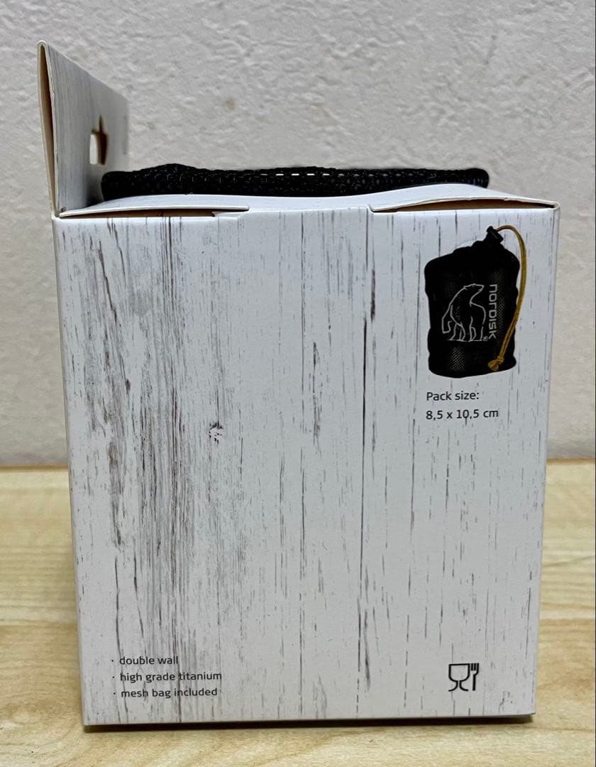 Nordisk マグ　チタン　450ml 新品