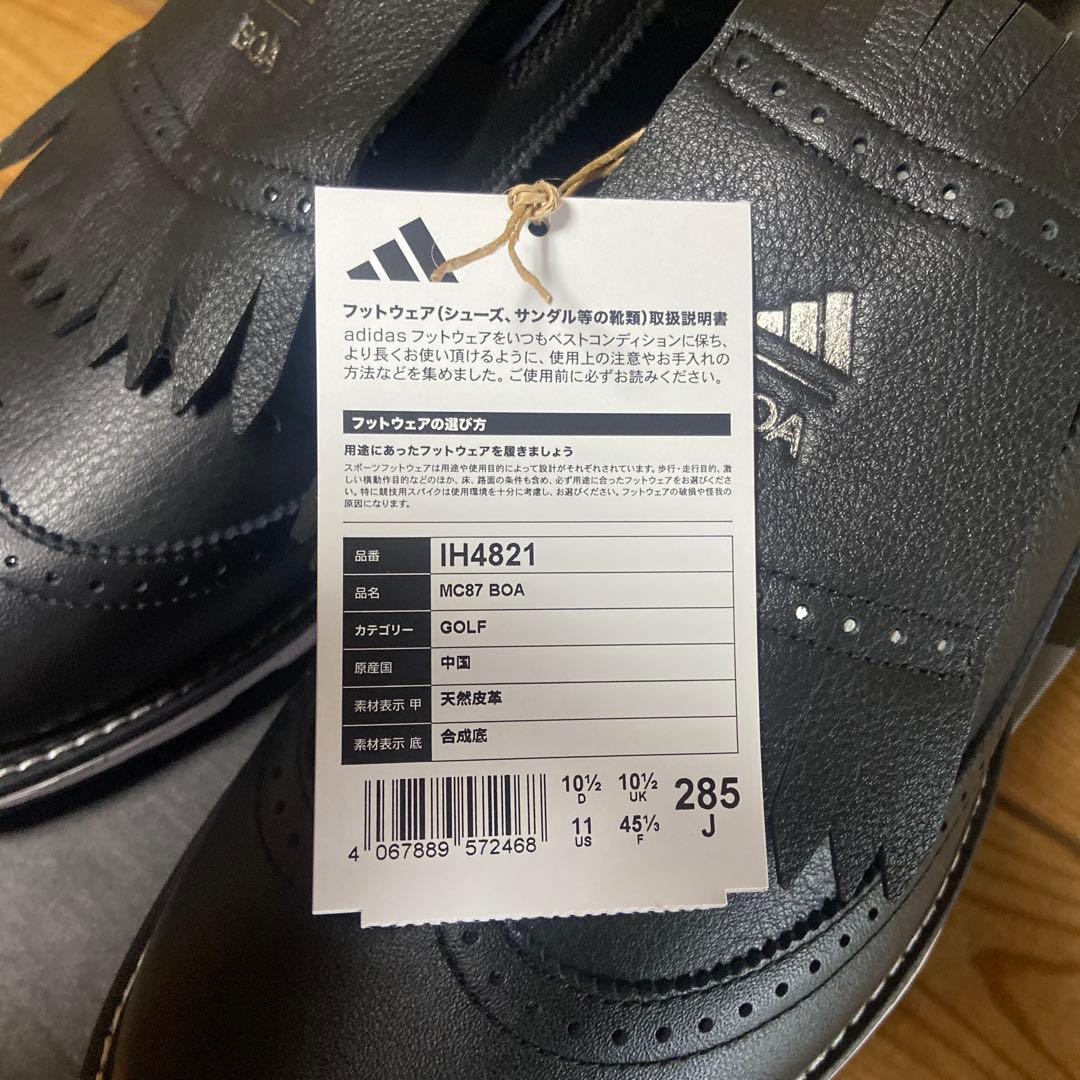 新品未使用adidas Golf MC87 BOA 希少レア本革　28.5cm