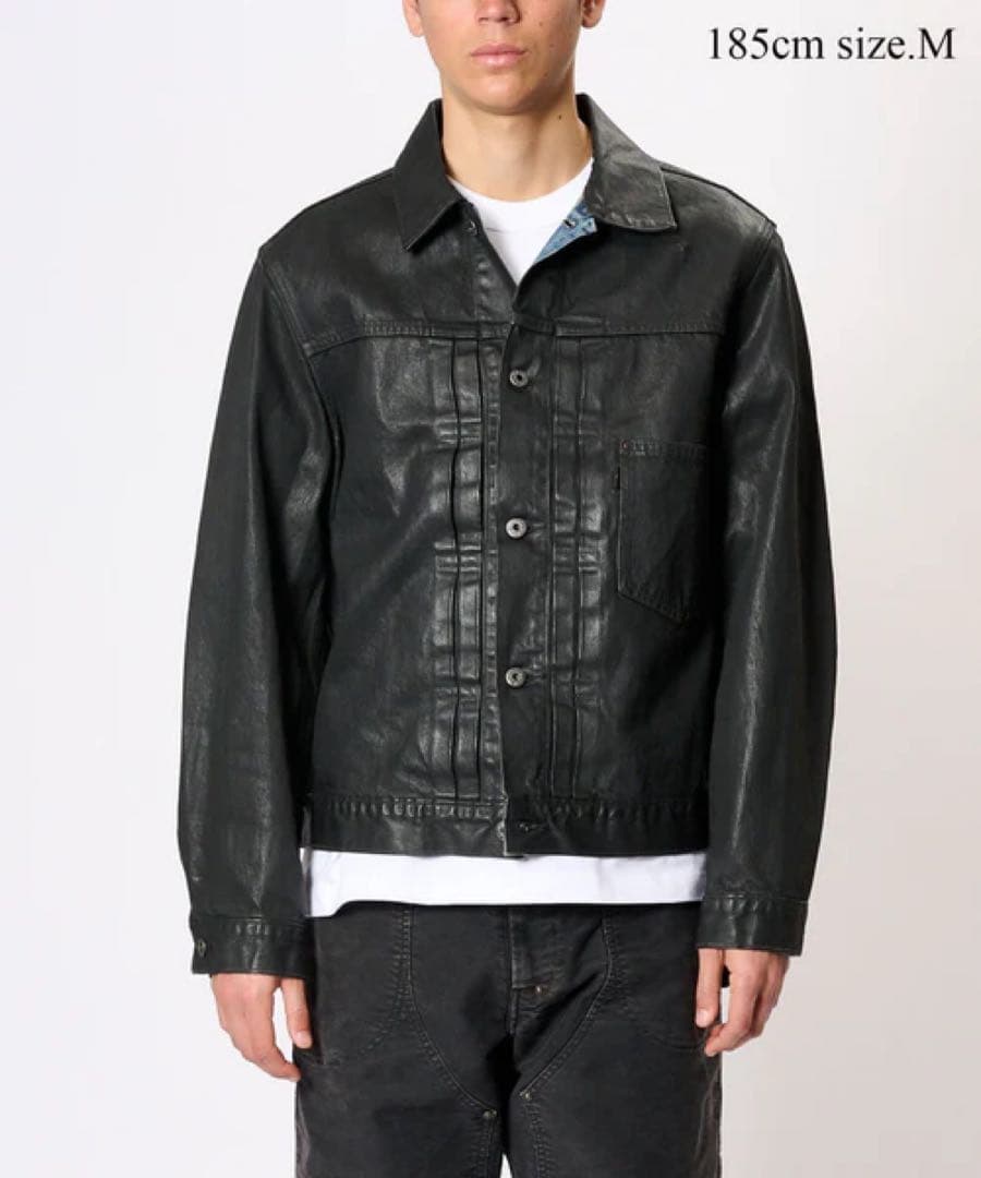 LEVI’S × BIOTOP 26SS Trucker Black Mサイズ