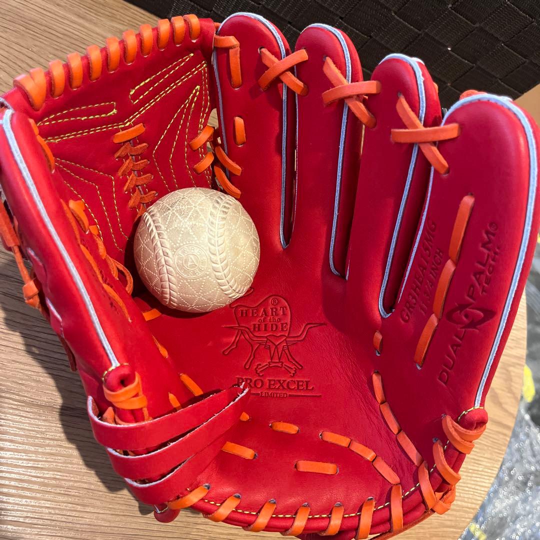 たくわん新品値下げ中ローリングス 軟式投手用グローブ HOH プロエクセル