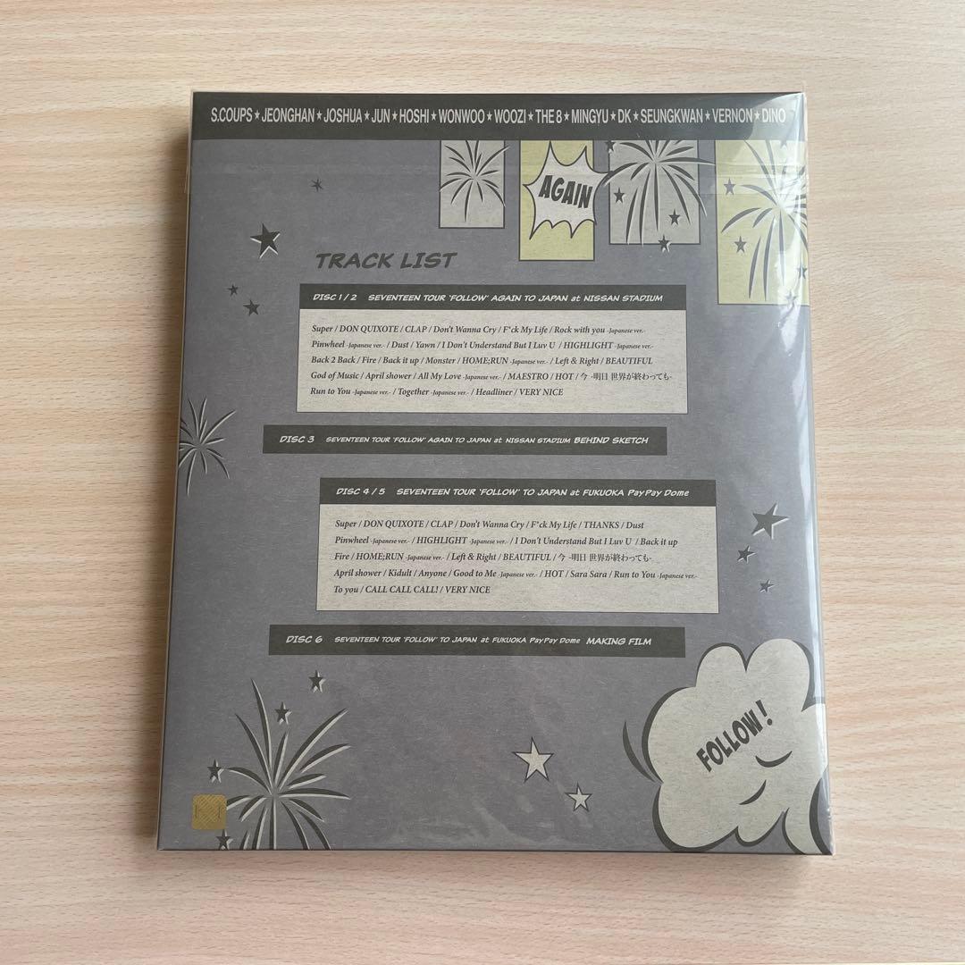 ミュージック SEVENTEEN FOLLOW AGAIN DVD