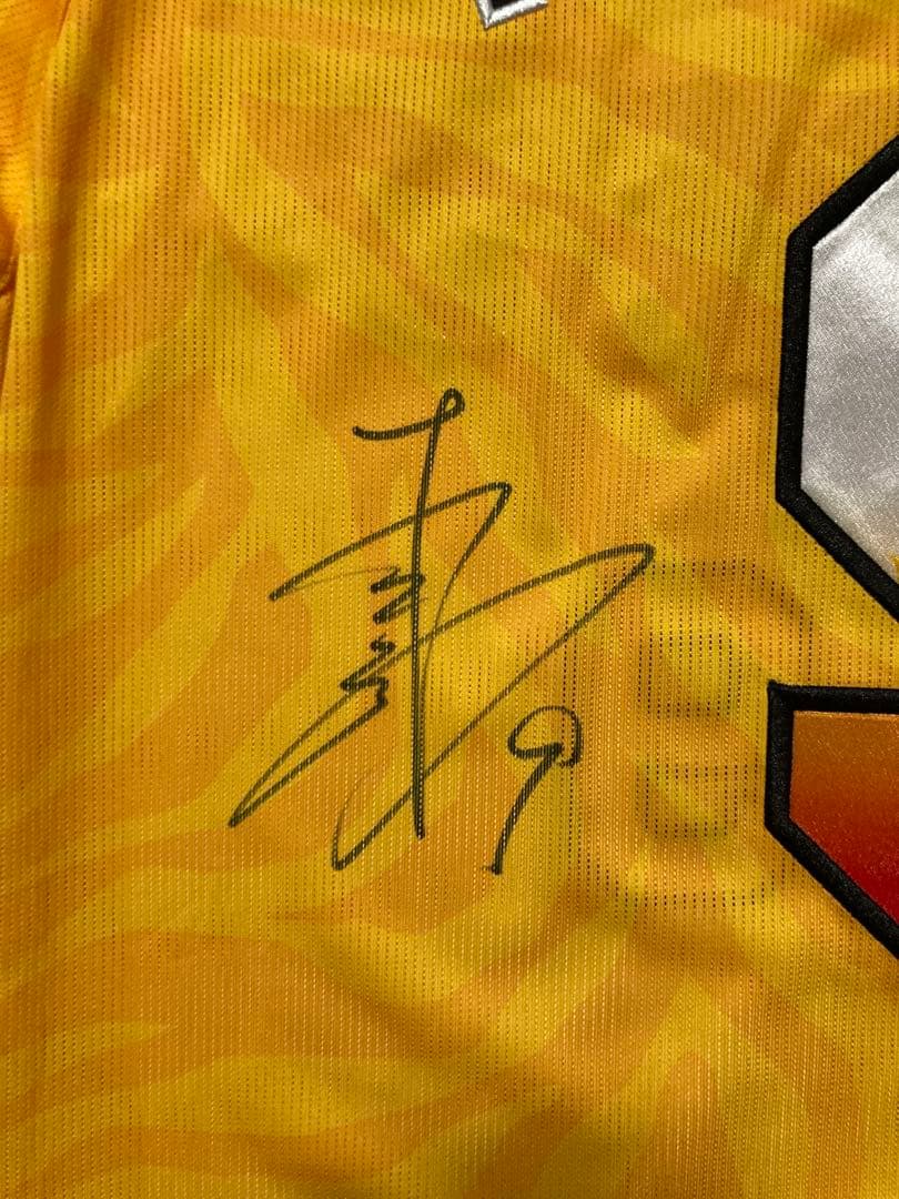 【新品未使用】阪神タイガース ウル虎の夏 9番 高山俊 直筆サイン入り