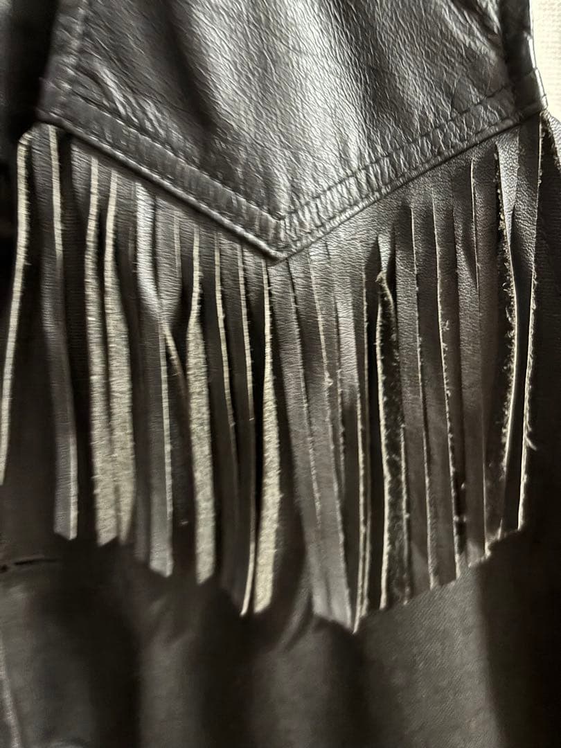 Harley-Davidson フリンジ レザーベストsize L