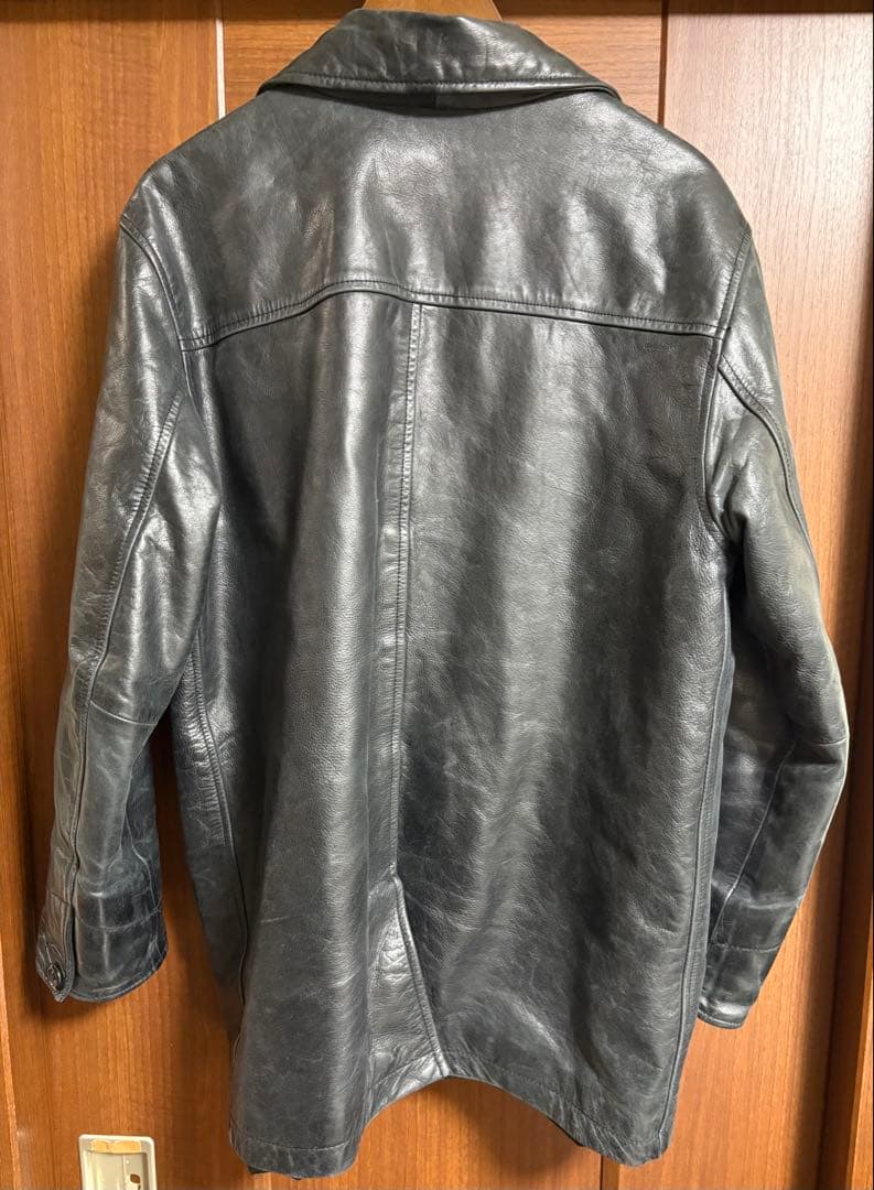 GAP 90s レザー　カーコート