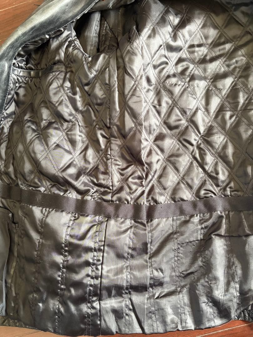 GAP 90s レザー　カーコート