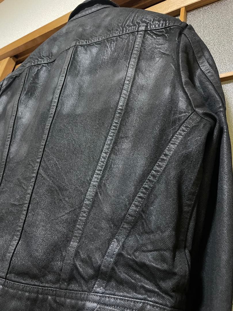 julius 2026SS 12onz コーティング デニムジャケット 短丈