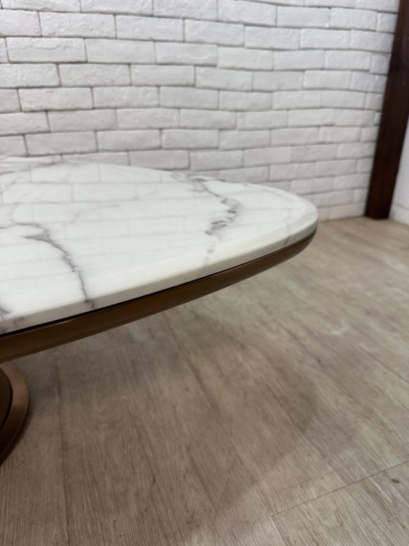 【東京23区配送無料】ミッドセンチュリー　センター　テーブル　大理石　コーヒー