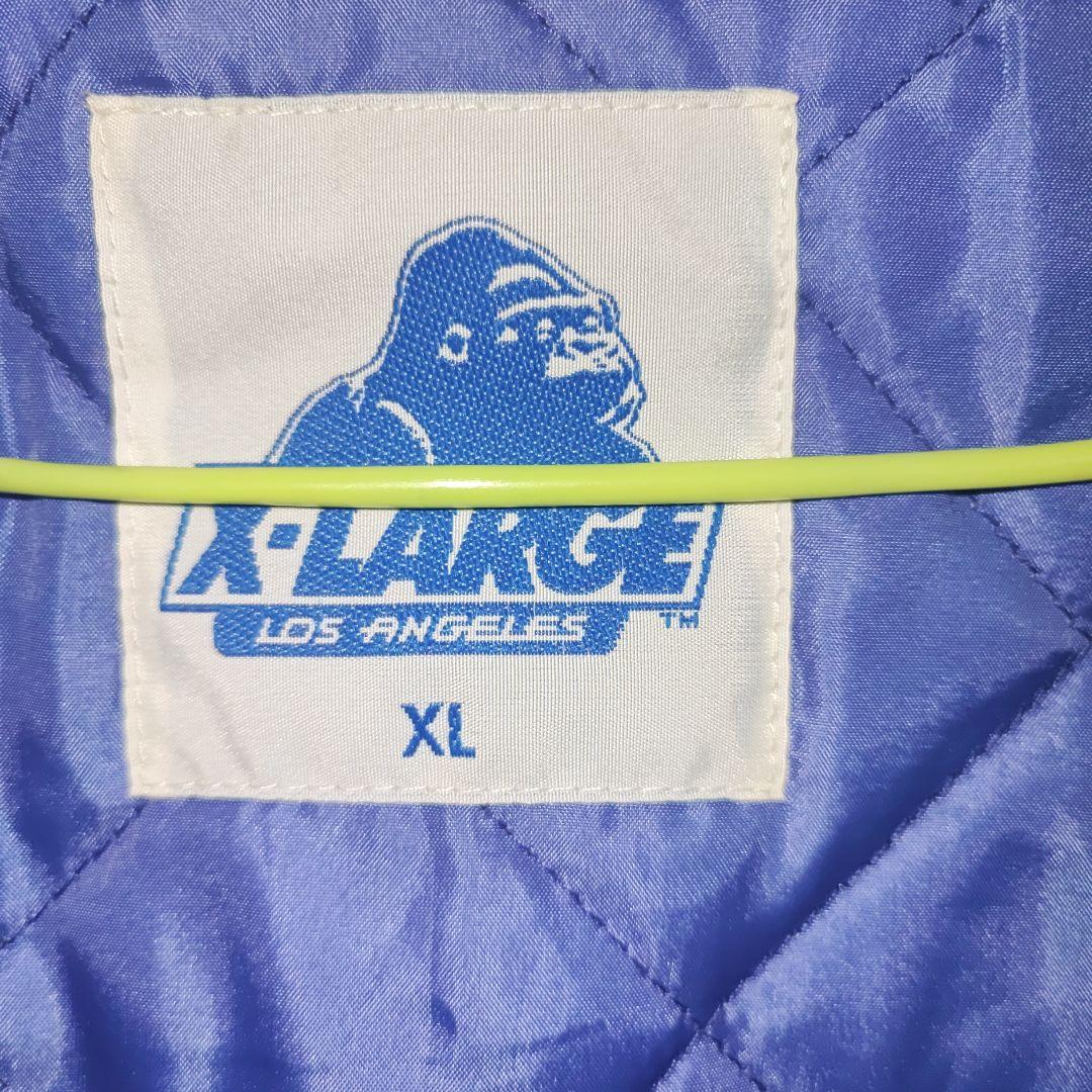 XLARGE フード付きジャケット ダークブルー