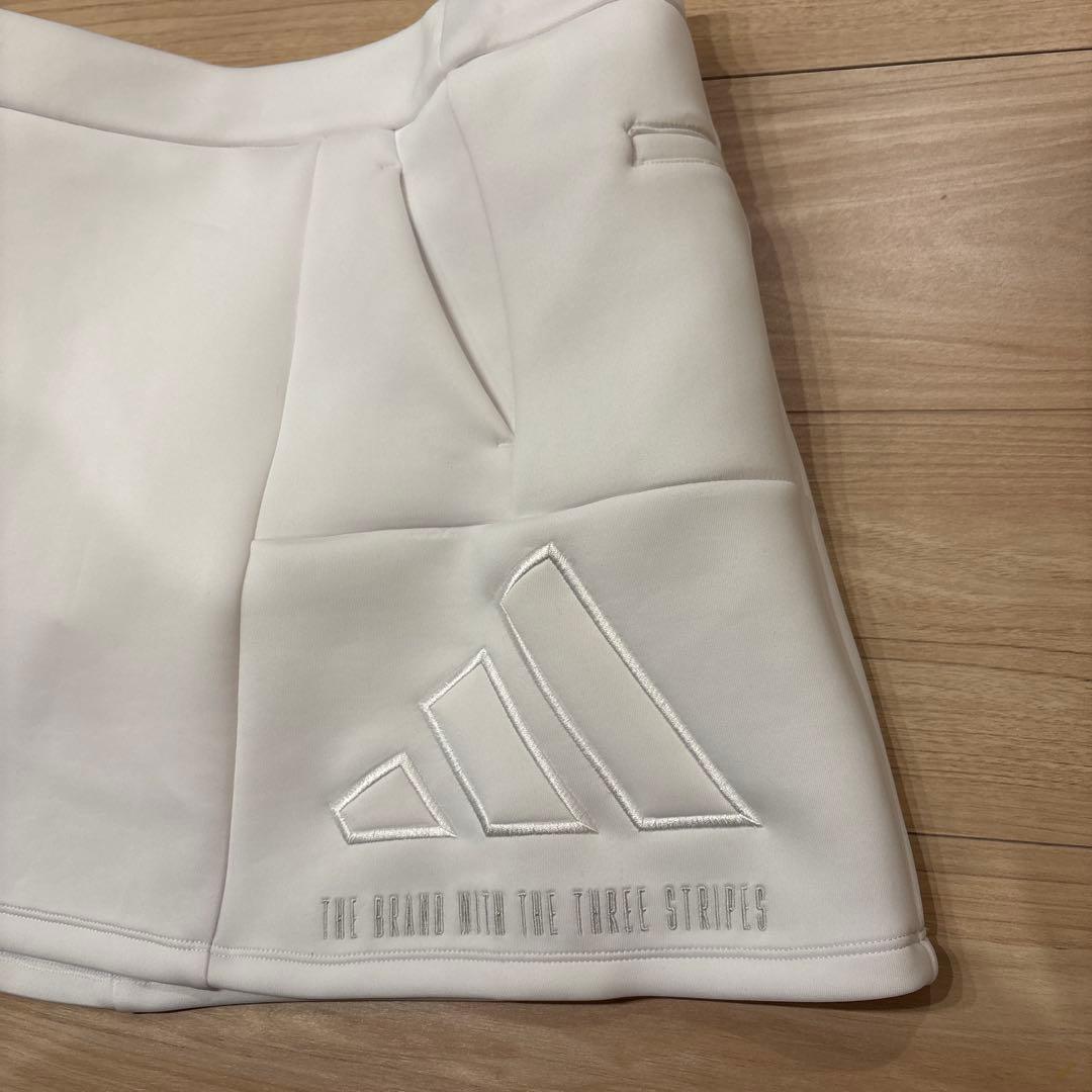 【新品】アディダスゴルフ 上下セット ポロジップ＆ダンボールニットスカート XL