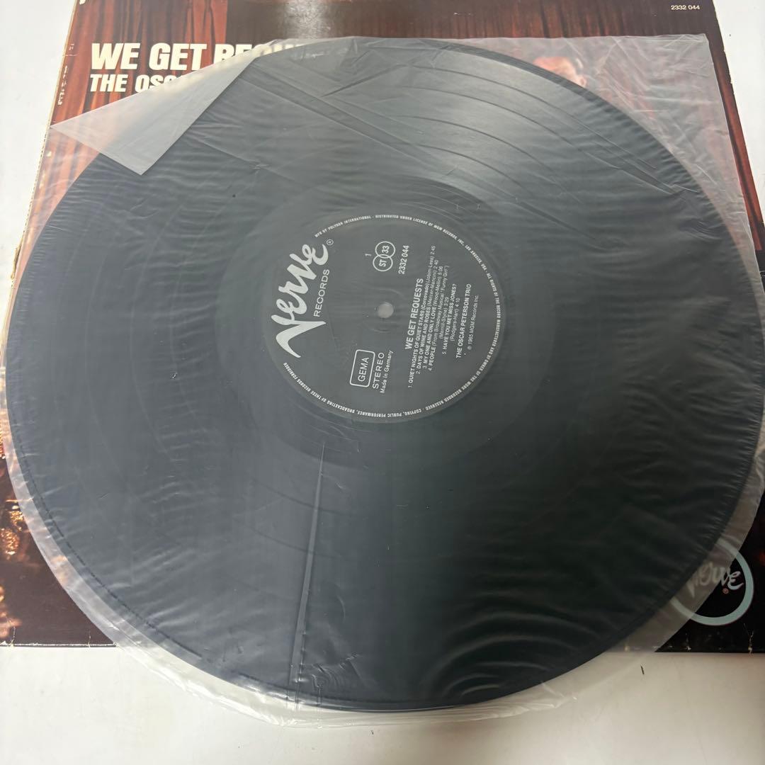 オスカー・ピーターソン／ウィ・ゲット・リクエスツ Verve レコード