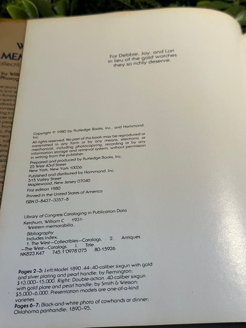 Western Memorabilia 西部開拓時代の収集品写真集