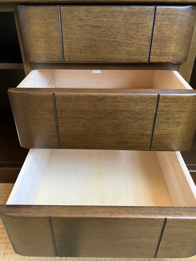 大容量　本棚 キャビネット 食器棚　木製 ガラス扉 大型 収納棚 幅127cm