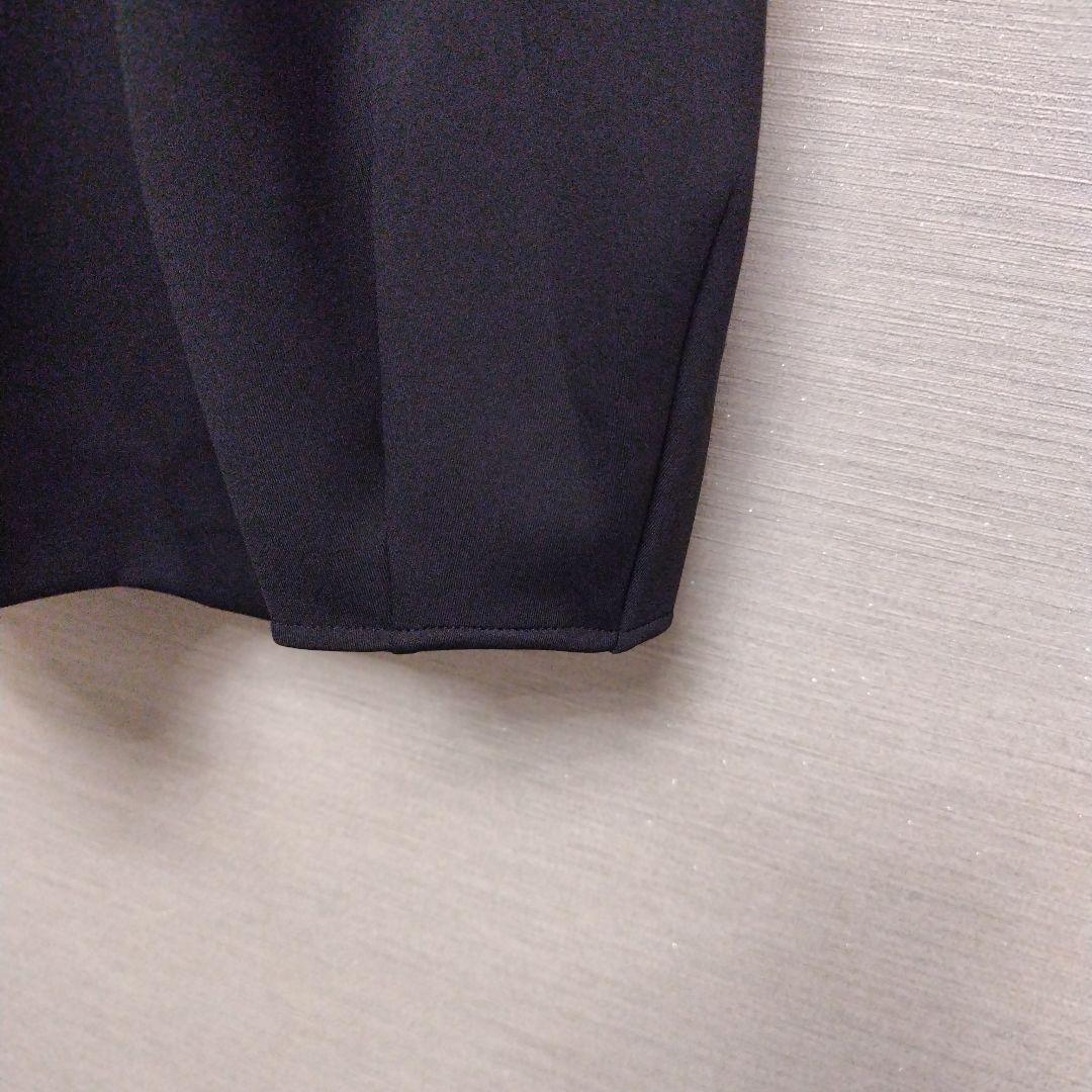 ユナイテッドアローズ SPONGY バックパールペプラムブラウス ブラック 38