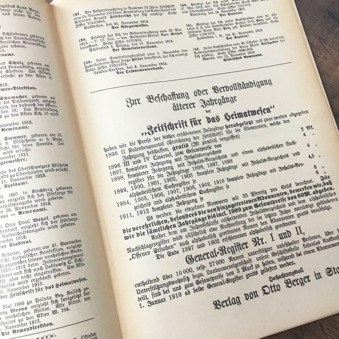 洋書　ドイツ語　ジャンクジャーナル材料