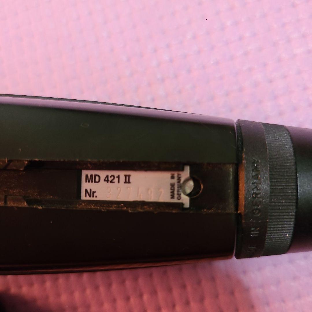 中古 Sennheiser MD 421 II ダイナミックマイク