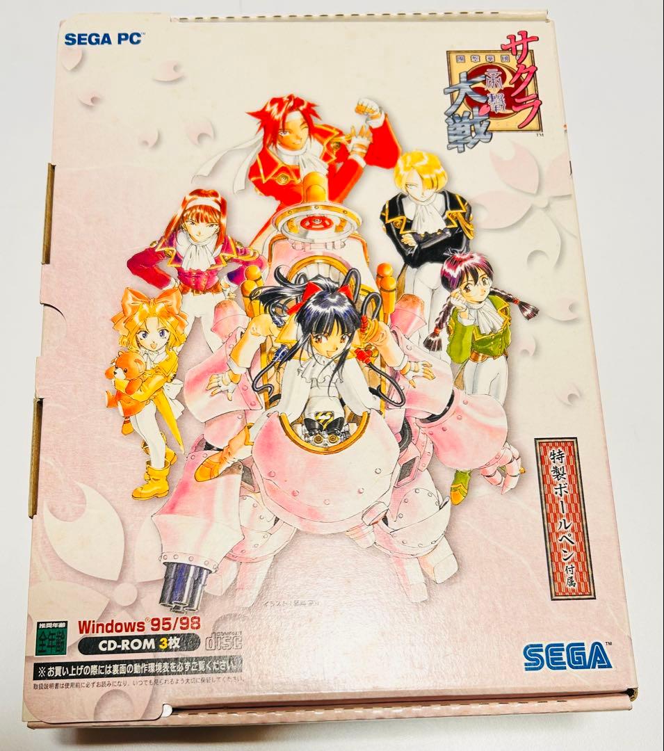 サクラ大戦　SEGA PC 初回限定版