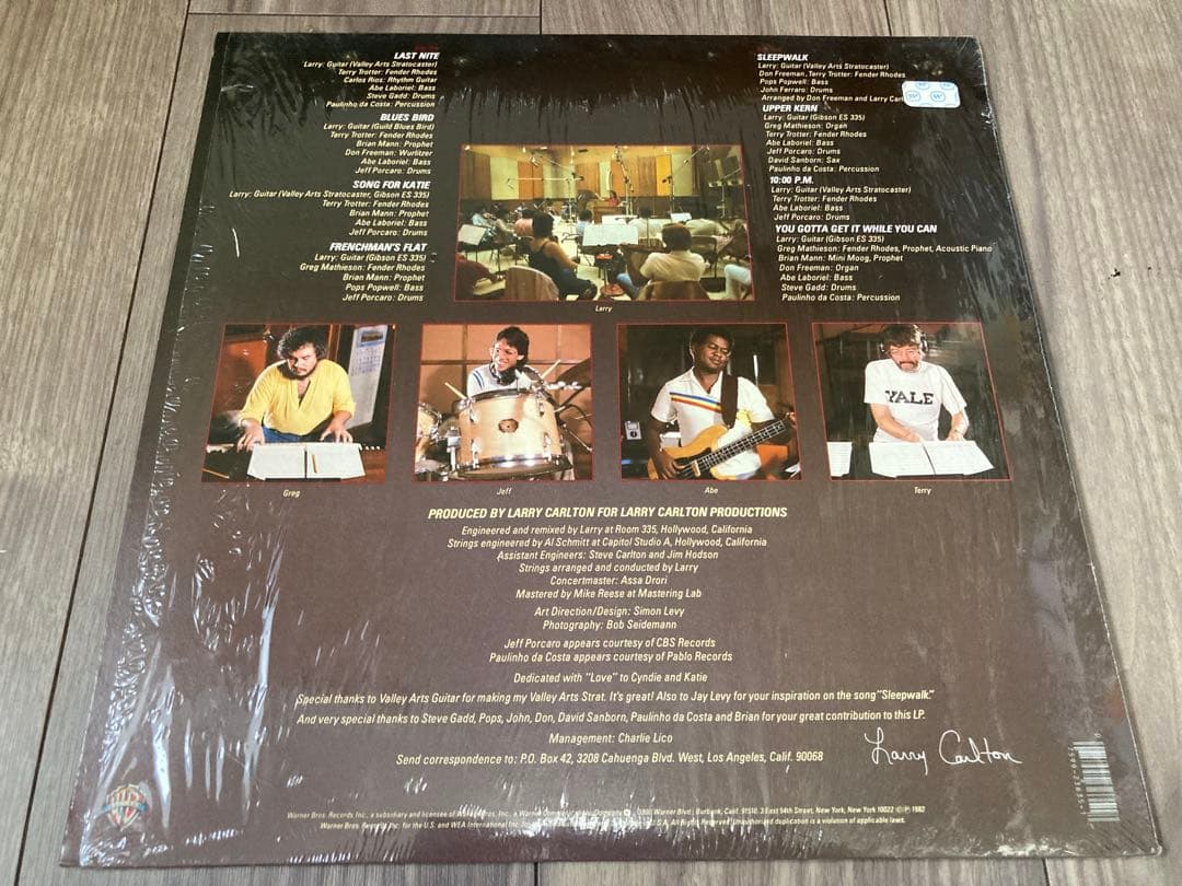 (米国盤LPレコード) Larry Carlton / Sleepwalk