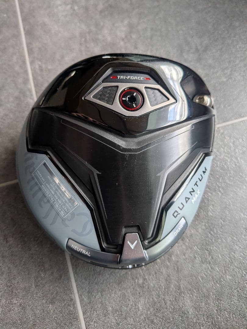 ●美品　日本仕様●キャロウェイクアンタムMAXドライバーヘッド 10.5度