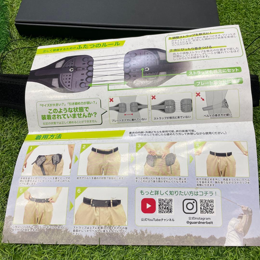 正規品 GUARDNER GOLF BELT ガードナー ゴルフベルト M