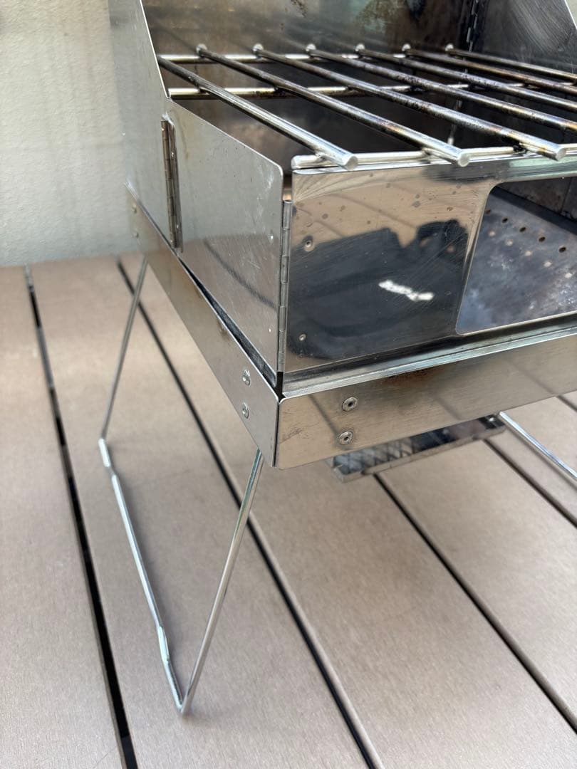 尾上製作所(ONOE) フォールディングファイアグリル　焚き火台　調理　キャンプ