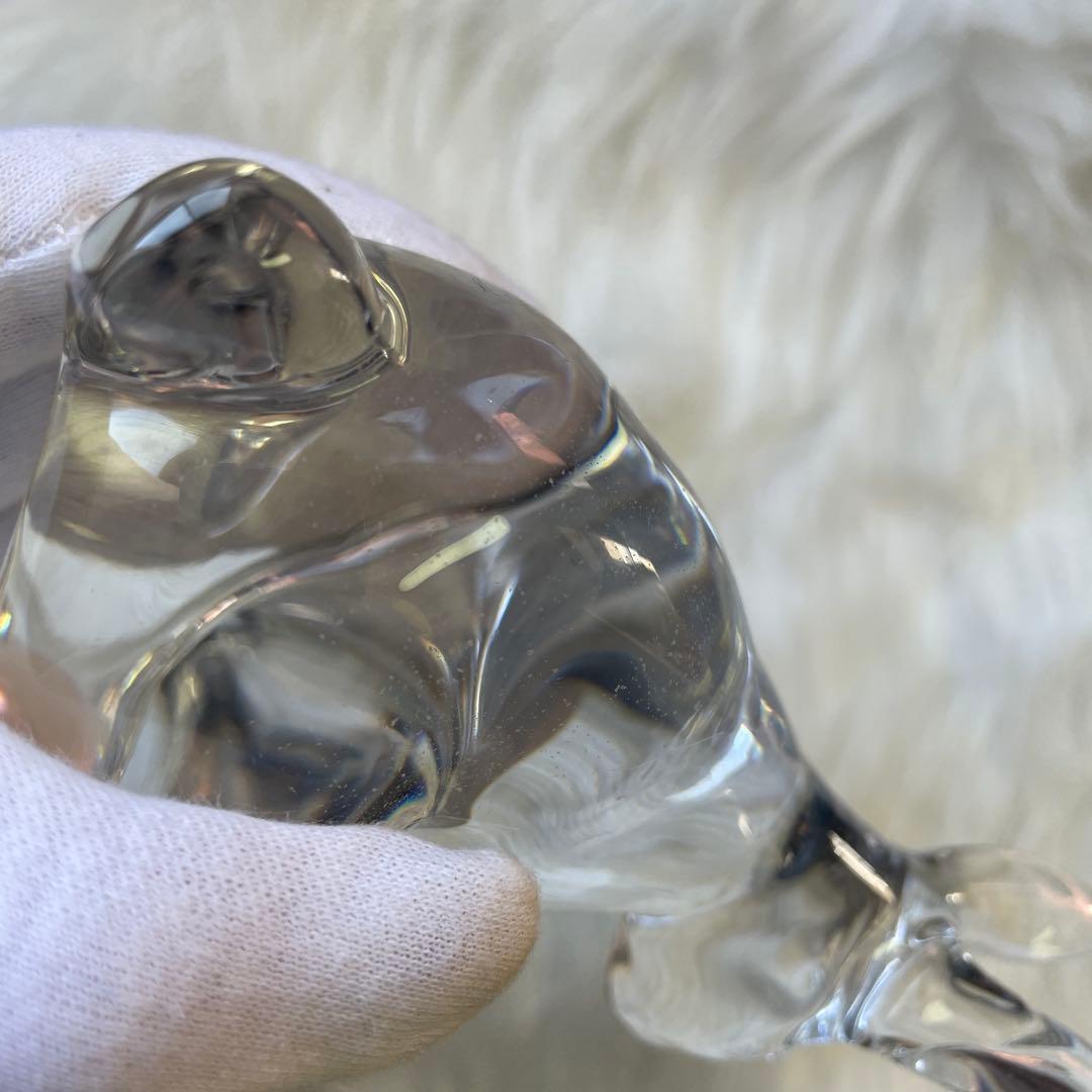 Baccarat バカラ うさぎ 干支 ガラス 置き物