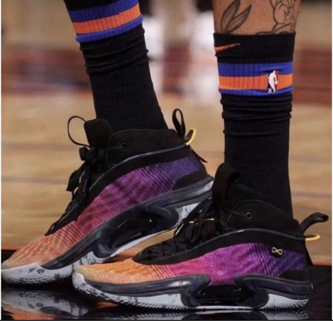 レイカーズ AIR JORDAN ジョーダン　NIKE トレーニングスニーカー