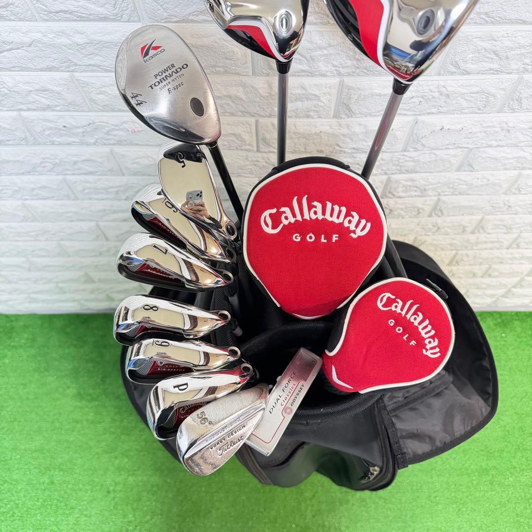 ゴルフセット　豪華　キャロウェイ　ビッグバーサ　完全ラウンド仕様　飛距離抜群