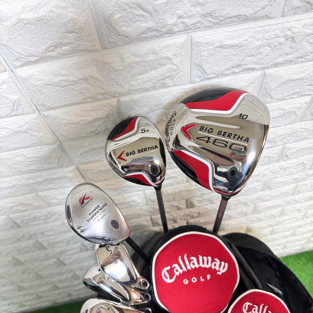 ゴルフセット　豪華　キャロウェイ　ビッグバーサ　完全ラウンド仕様　飛距離抜群