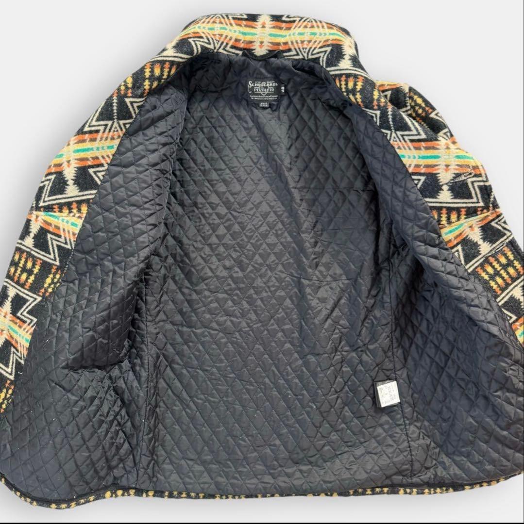 schottナバホ柄ウールジャケット