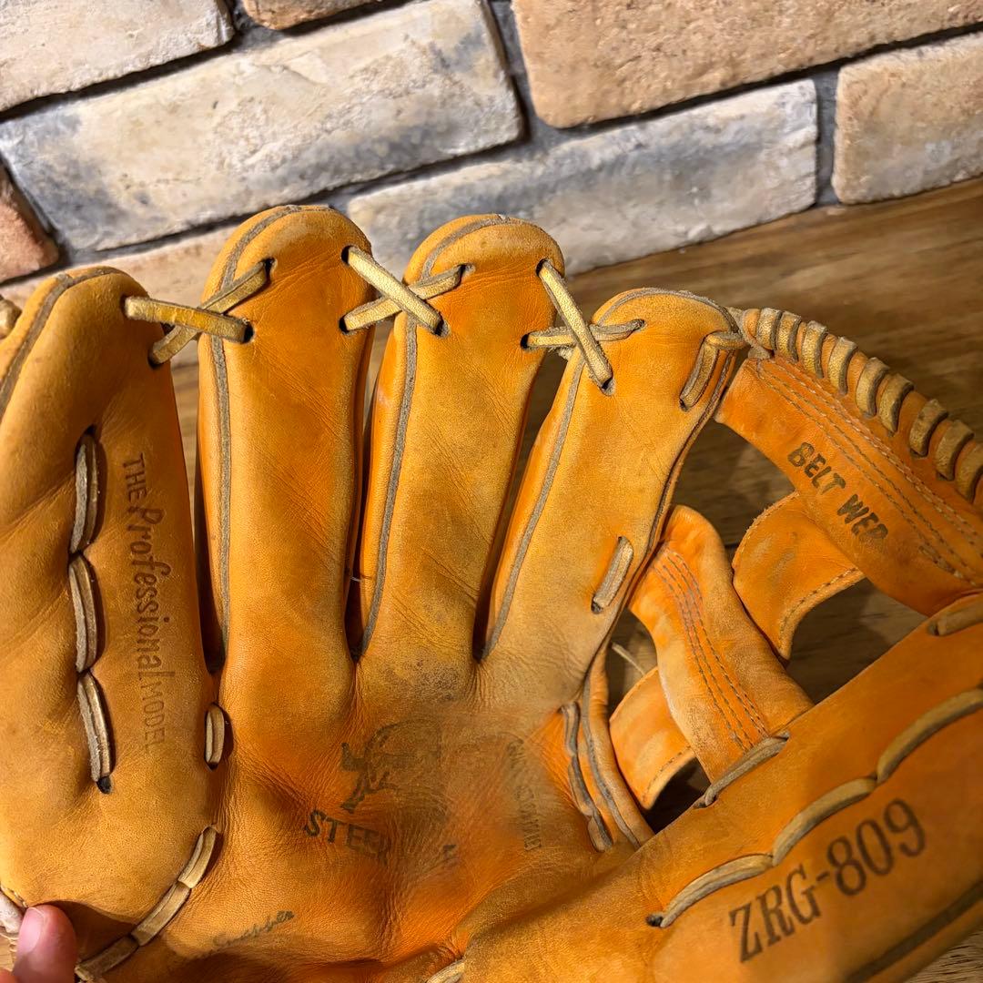 ZETT ZRG-809 グローブ 左利き用 ビンテージ 1980年代 ゼット