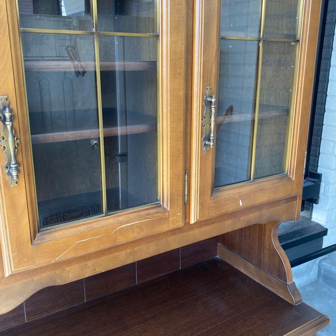 専用ページ karimoku コロニアル 食器棚 キャビネット カップボード