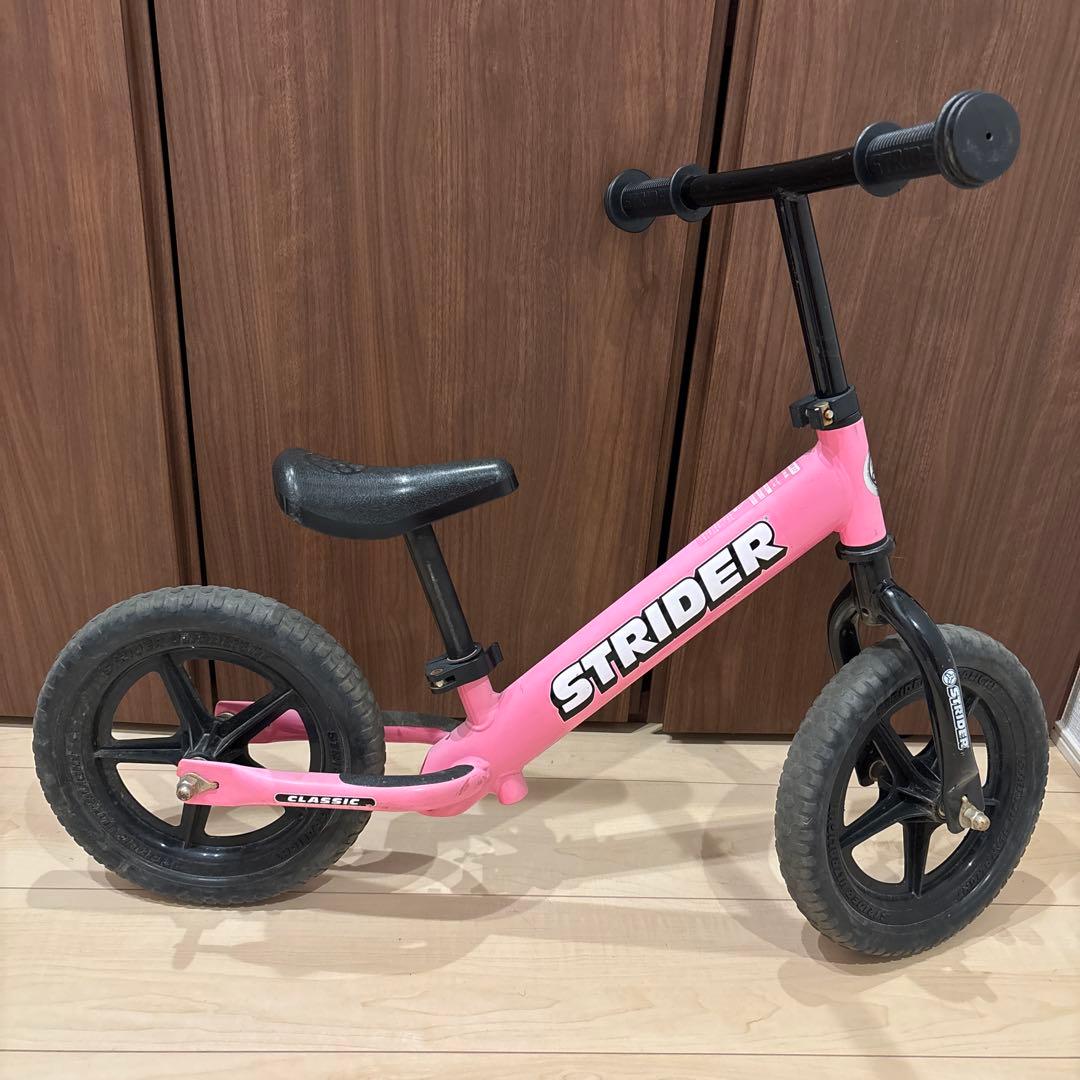 【人気】ストライダー　12インチ　STRIDER ピンク　バランスバイク　正規品